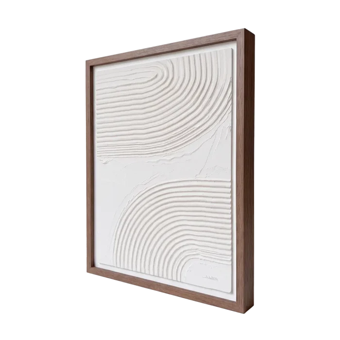 Cuadro minimalista arena - Imagen 2