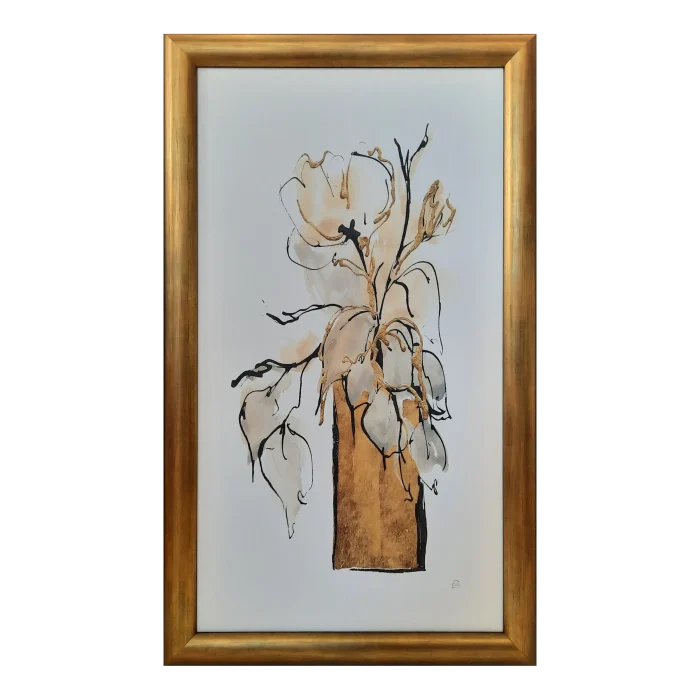 Cuadro Tall gilded vase I - Imagen 2