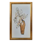 Cuadro Tall gilded vase I