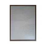 Cuadro minimalista arena