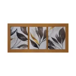 Cuadro flowers black