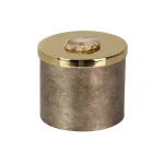Caja metal redonda