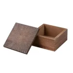 Caja tallada nogal - Imagen 2