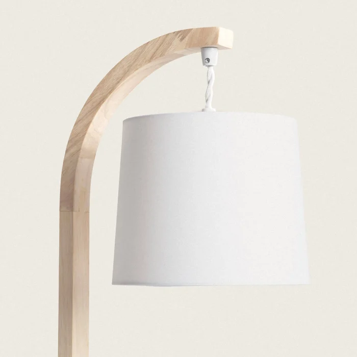 Lámpara madera pino - Imagen 3