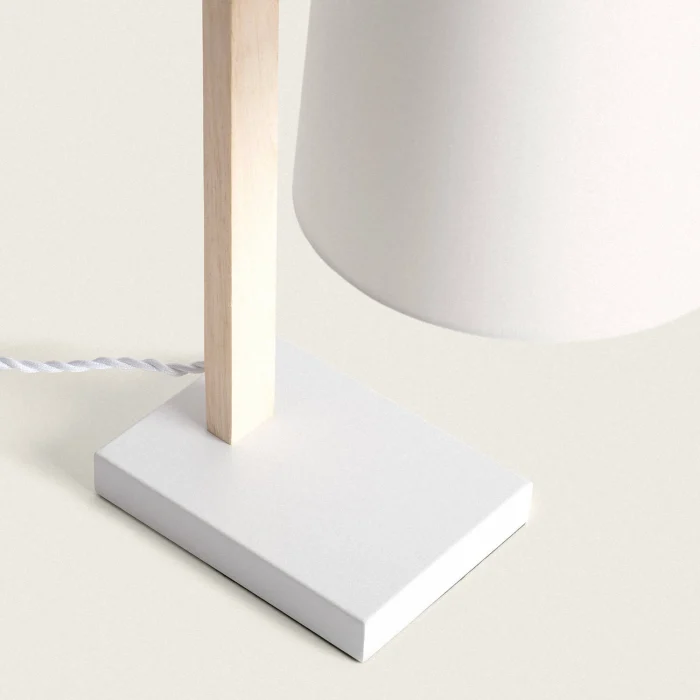 Lámpara madera pino - Imagen 4