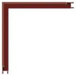 Moldura aluminio 412/8